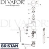 Bristan Prism Basin Mixer Pop-Up Waste Spares